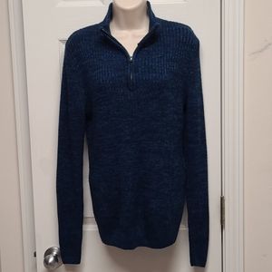 Carbon 1/4 Zip Sweater Size S